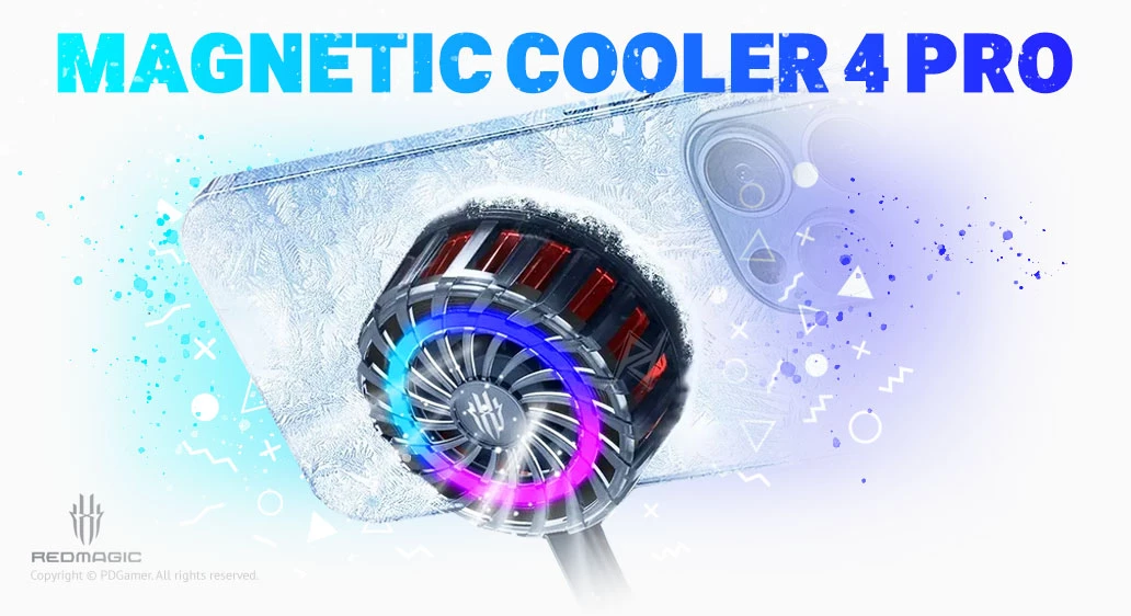 فن گیمینگ موبایل ردمجیک RedMagic Magnetic Cooler 4 Pro