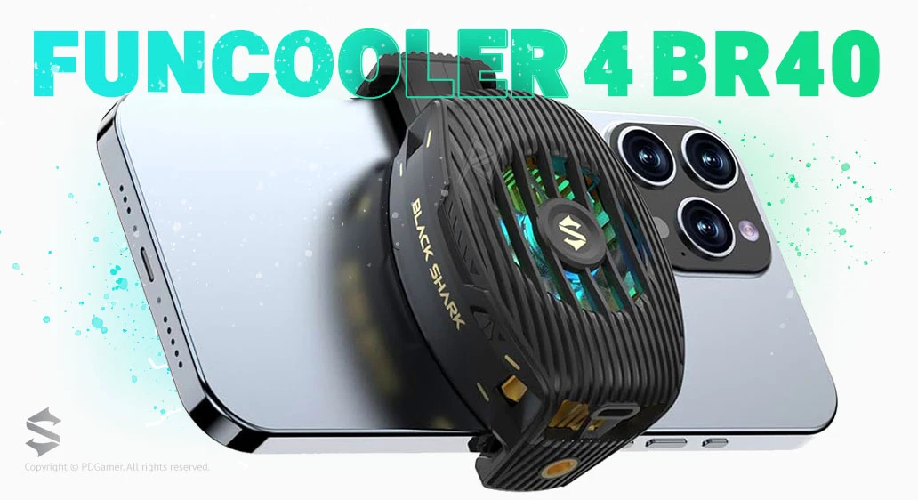 فن گیمینگ موبایل بلک شارک BlackShark FunCooler 4 BR40