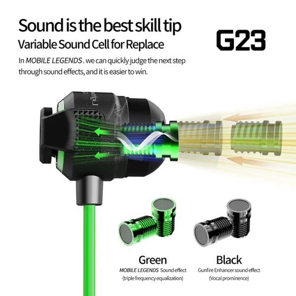 هندزفری گیمینگ سیمی پلکستون Plextone G23 3.5 mm