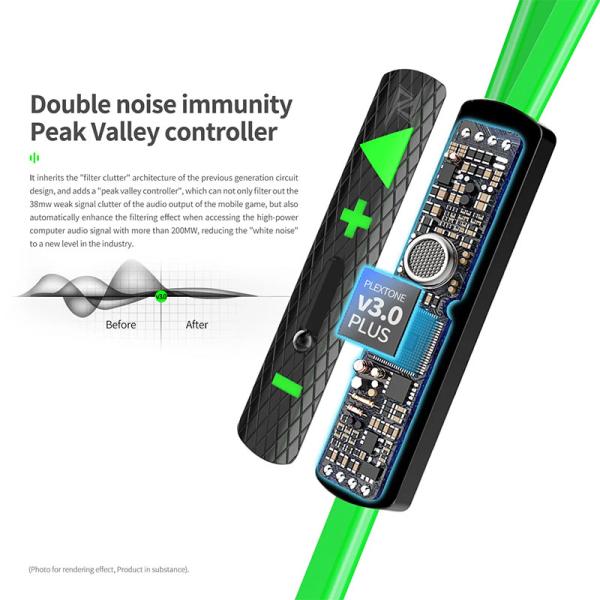 هندزفری گیمینگ سیمی پلکستون Plextone G23 3.5 mm