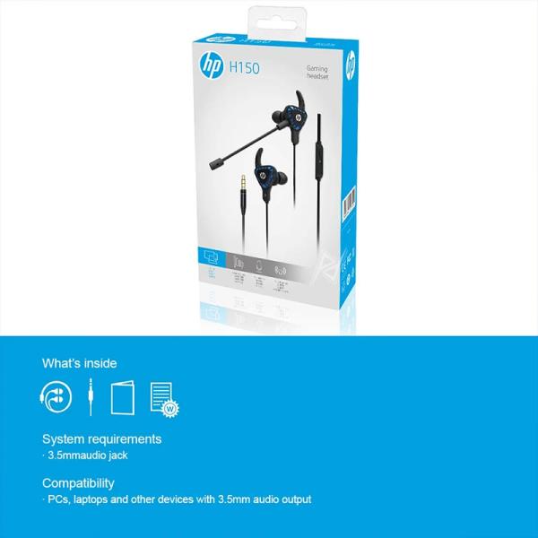 هندزفری گیمینگ سیمی اچ پی HP H150 3.5 mm