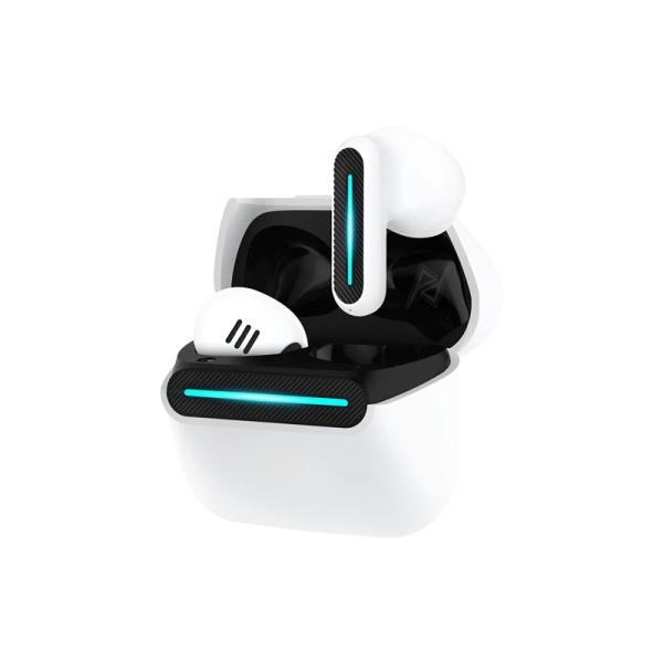 ایرپاد و هندزفری گیمینگ بیسیم لنگزدام Langsdom TG10 Delta White