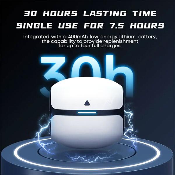 ایرپاد و هندزفری گیمینگ بیسیم لنگزدام Langsdom TG12 Theta Pro White