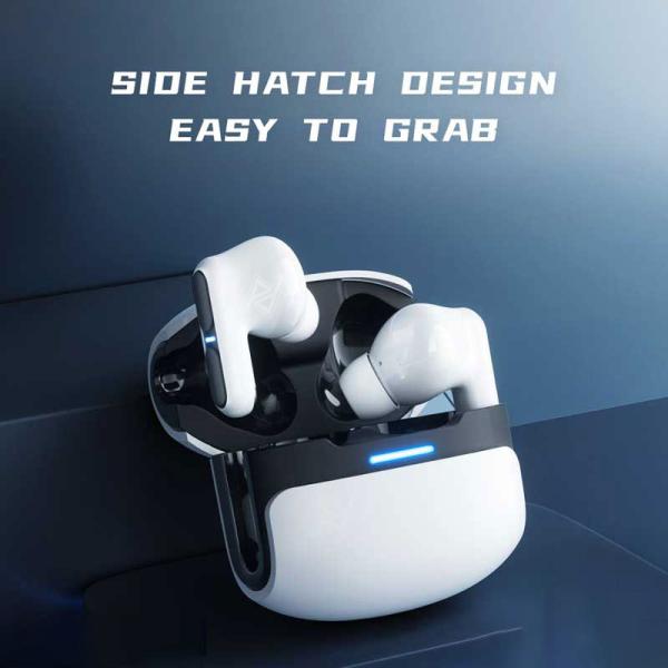 ایرپاد و هندزفری گیمینگ بیسیم لنگزدام Langsdom TG12 Theta Pro White