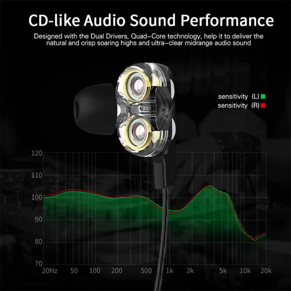 هندزفری گیمینگ سیمی لنگزدام Langsdom D4C 3.5 mm