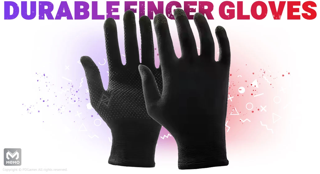 دستکش گیمینگ Memo Silver Fiber Gloves GG01