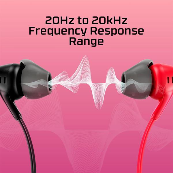 هندزفری گیمینگ سیمی هایپرایکس HyperX Cloud Earbuds II Red