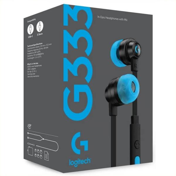 هندزفری گیمینگ سیمی لاجیتک Logitech G333