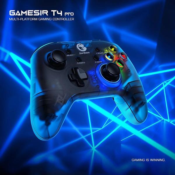 دسته بازی بیسیم مولتی پلتفرم گیمسر Gamesir T4 Pro Black