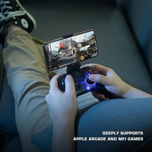 دسته بازی بیسیم مولتی پلتفرم گیمسر Gamesir T4 Pro Black