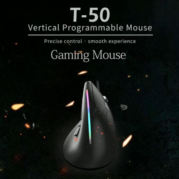 موس سیمی گیمینگ زلوتس Zelotes T-50