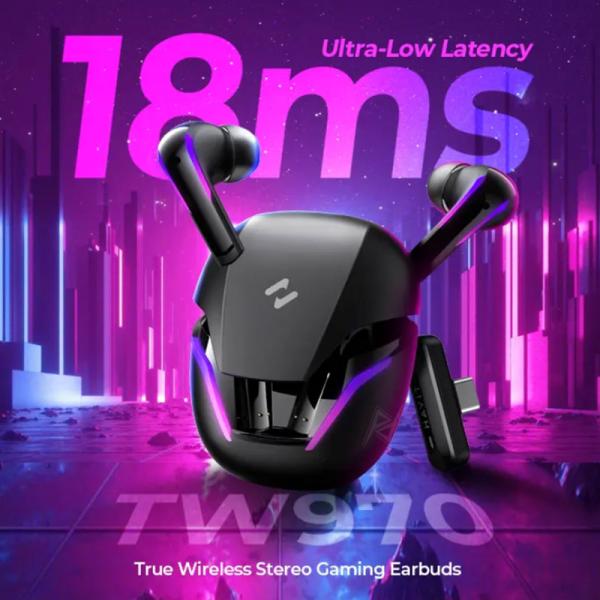 ایرپاد و هندزفری گیمینگ بیسیم هویت HAVIT TW970 Black