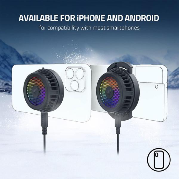 فن خنک کننده مگنتیک گوشی موبایل ریزر Razer Phone Cooler Chroma