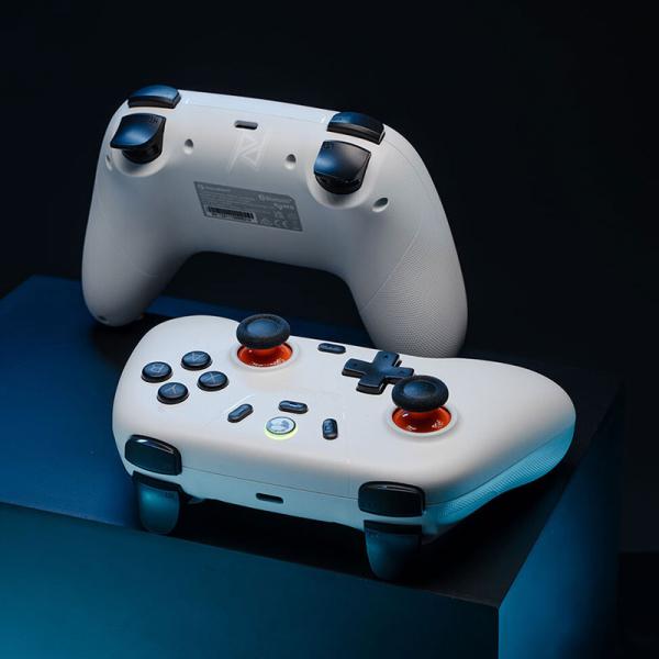 دسته بازی حرفه ای بیسیم PC/Android/iOS/NIntendo گیمسر Gamesir T4n Nova Lite White