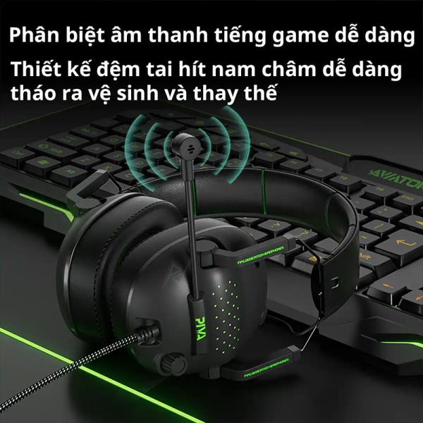 هدست گیمینگ سیمی پیوا PIVA A100