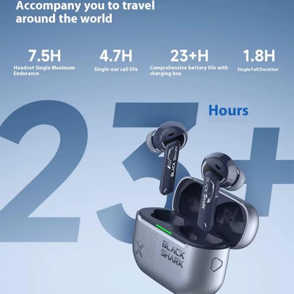 ایرپاد و هندزفری گیمینگ بیسیم بلک شارک Black Shark JoyBuds Plus