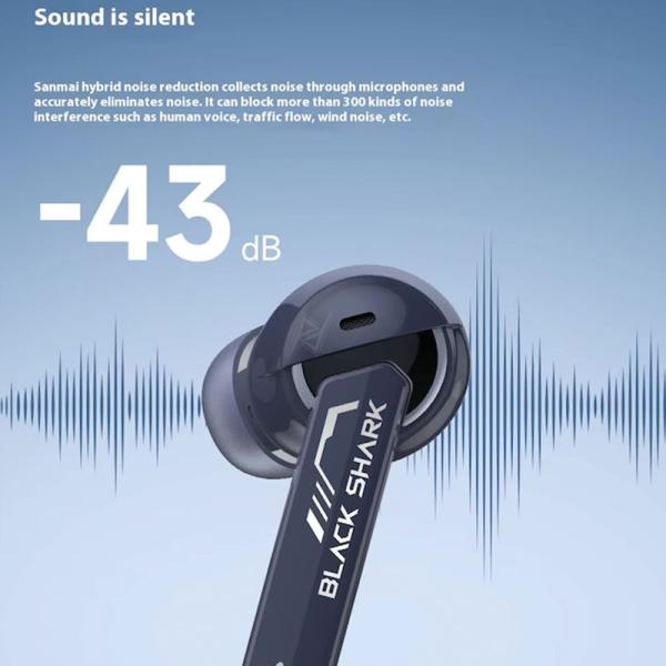 ایرپاد و هندزفری گیمینگ بیسیم بلک شارک Black Shark JoyBuds Plus