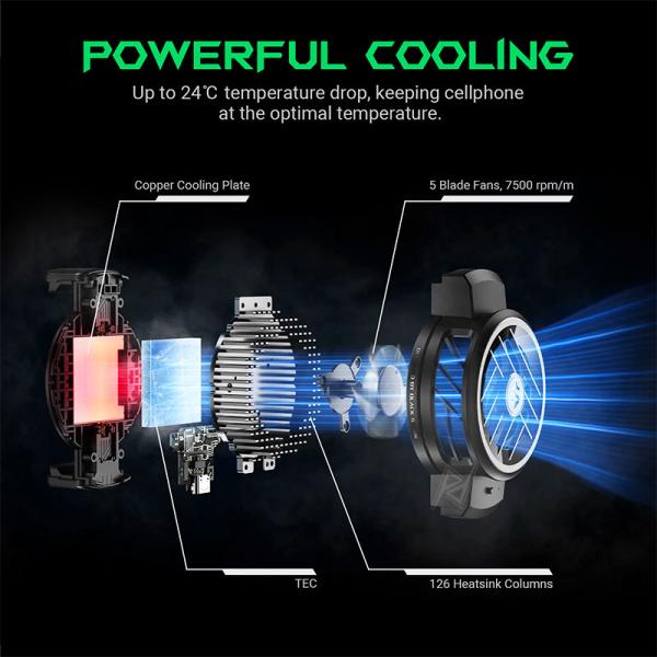 فن خنک کننده گوشی موبایل بلک شارک BlackShark FunCooler 3 Lite