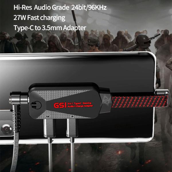 مبدل تایپ سی گیمینگ پلکستون Plextone GS1 Type-C
