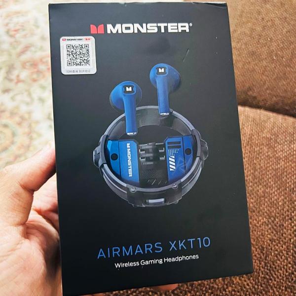 ایرپاد و هندزفری گیمینگ بیسیم مانستر Monster AirMars XKT10