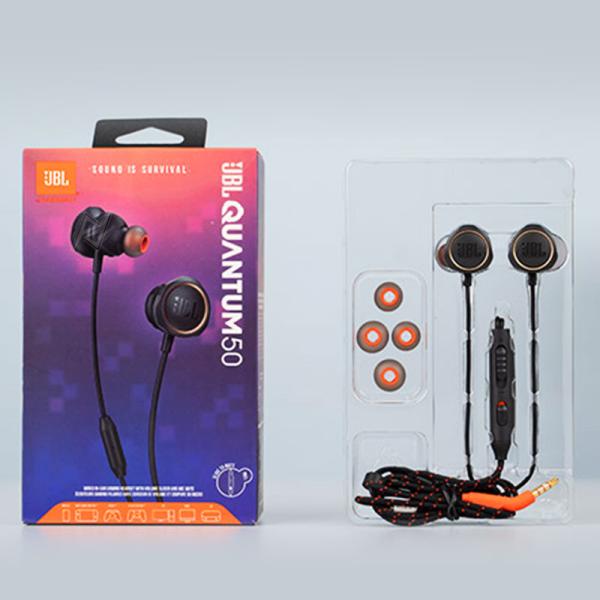 هندزفری گیمینگ سیمی جی بی ال JBL Quantum 50 Black 3.5 mm