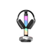استند هدفون RGB و شارژر بیسیم پرودو گیمینگ Porodo Gaming PDX527