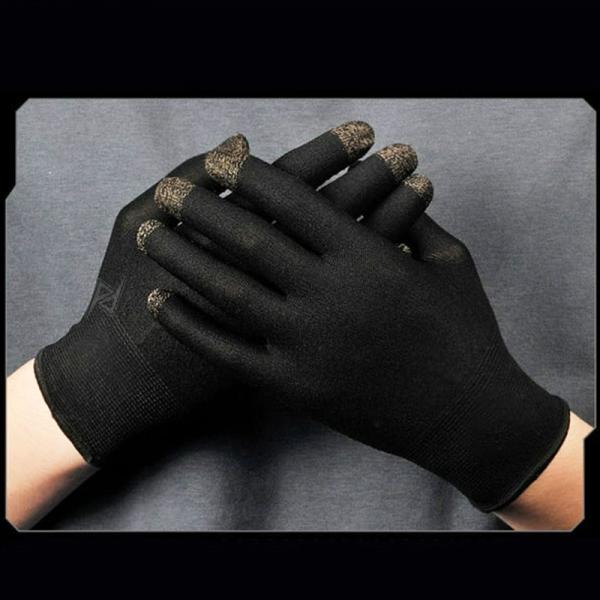 دستکش کامل گیمینگ ممو Memo Silver Fiber Gloves GG01