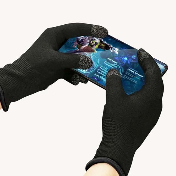 دستکش کامل گیمینگ ممو Memo Silver Fiber Gloves GG01