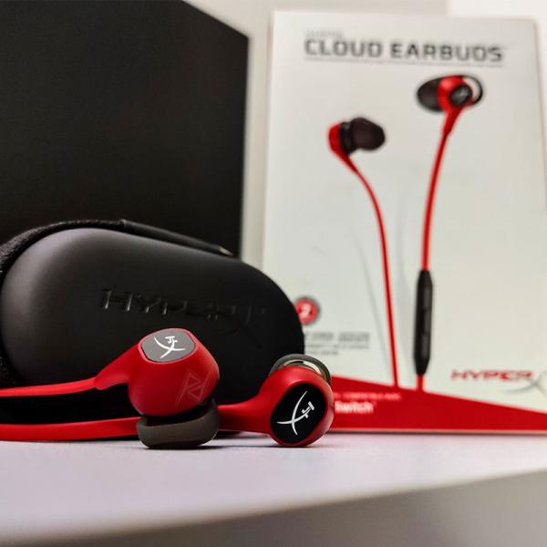 هندزفری گیمینگ سیمی هایپرایکس HyperX Cloud Earbuds 3.5 mm