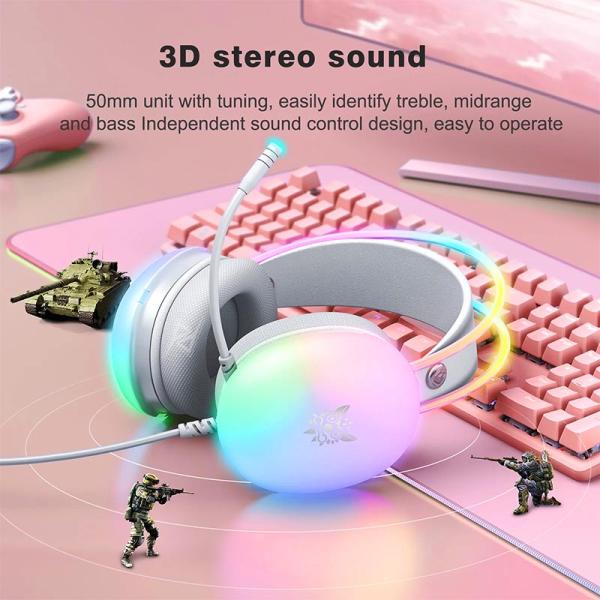 هدست گیمینگ سیمی اونیکوما Onikuma X25 RGB