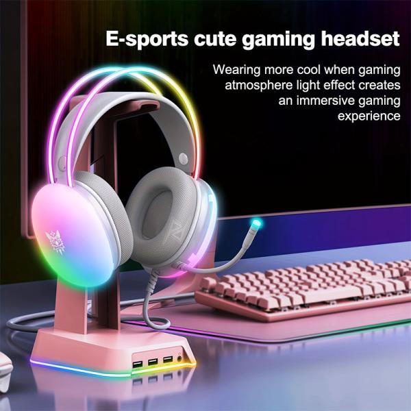 هدست گیمینگ سیمی اونیکوما Onikuma X25 RGB