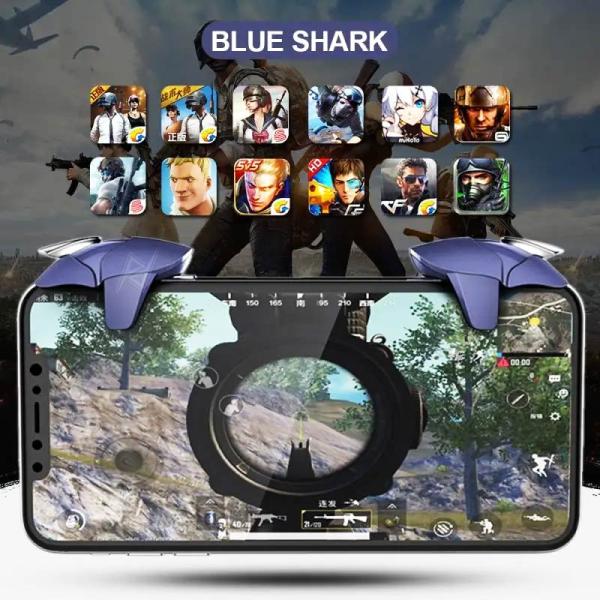 تریگر و دسته بازی مغناطیسی موبایل CH-5 Blue Shark
