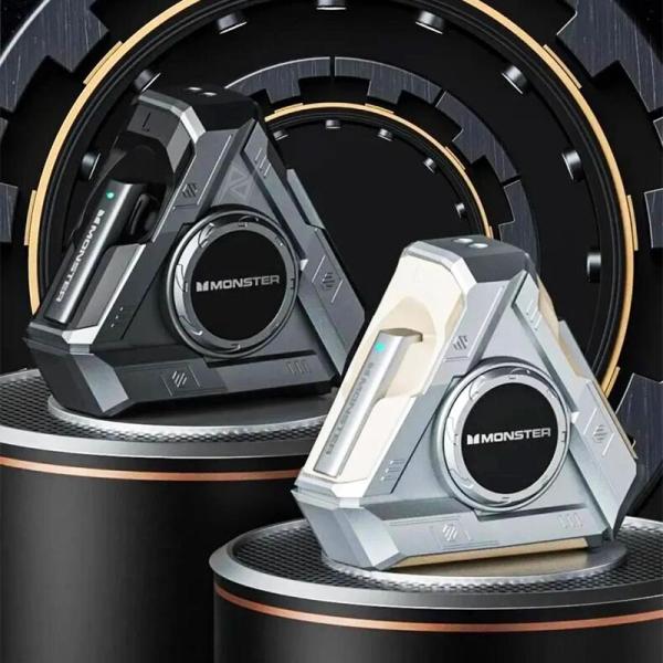 ایرپاد و هندزفری گیمینگ بیسیم مانستر Monster AirMars XKT22 White