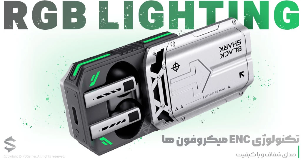 خرید هندزفری گیمینگ بیسیم با بهترین قیمت Black Shark T11