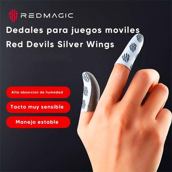 کاور و آستین انگشتی گیمینگ رد مجیک RedMagic Fingertip Silvercloth