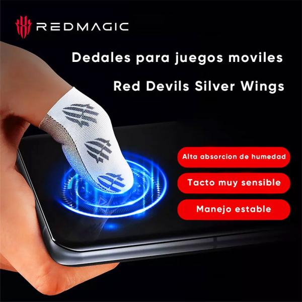 کاور و آستین انگشتی گیمینگ رد مجیک RedMagic Fingertip Silvercloth