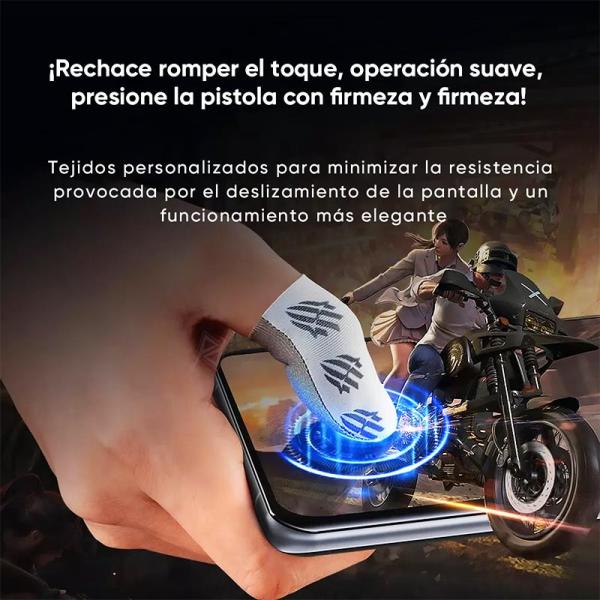 کاور و آستین انگشتی گیمینگ رد مجیک RedMagic Fingertip Silvercloth