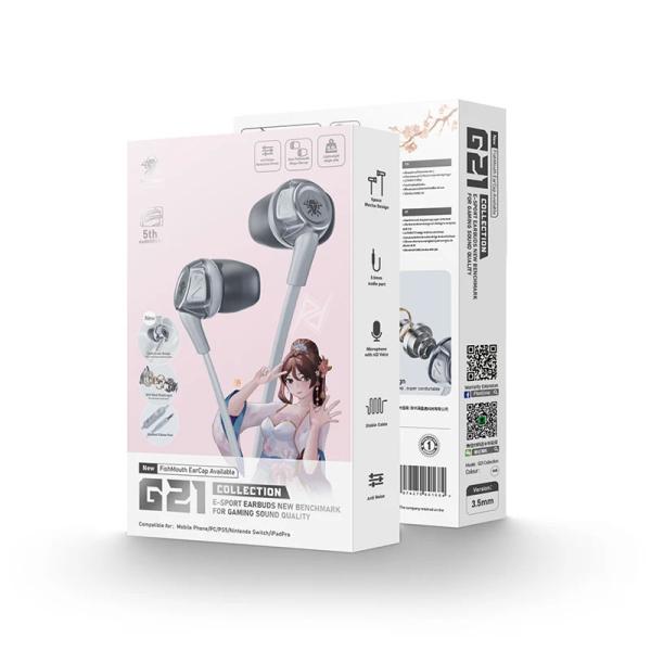 هندزفری گیمینگ سیمی پلکستون Plextone G21 3.5 mm