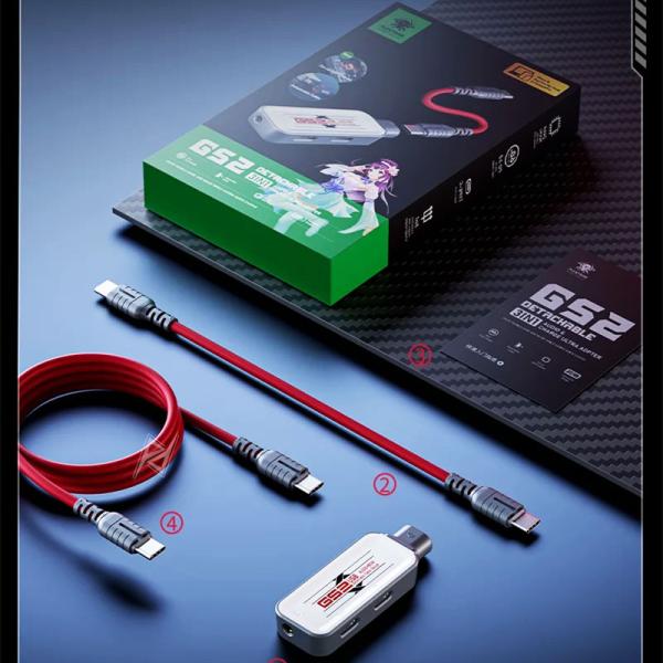 مبدل تایپ سی گیمینگ 60W موبایل و آیپد پلکستون Plextone GS2 Type-C