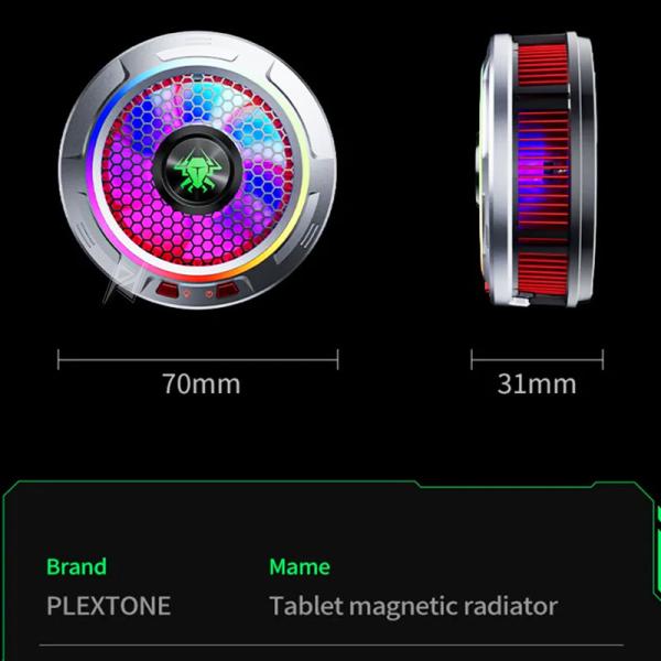 فن خنک کننده رادیاتوری آیپد و تبلت پلکستون Plextone EX3 Pro