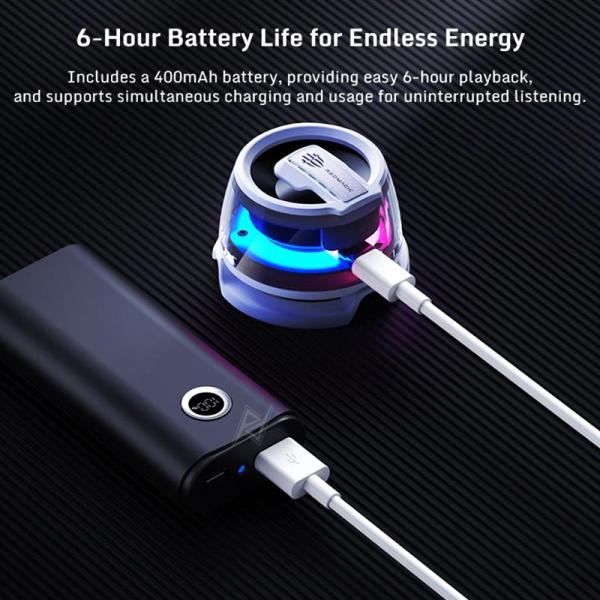 اسپیکر بلوتوثی مگنتی RGB ردمجیک رد مجیک RedMagic Rock Magnetic Speaker