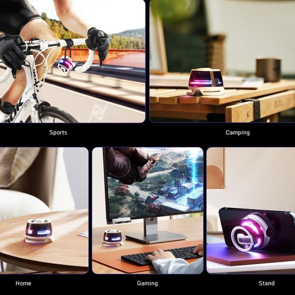 اسپیکر بلوتوثی مگنتی RGB ردمجیک رد مجیک RedMagic Rock Magnetic Speaker