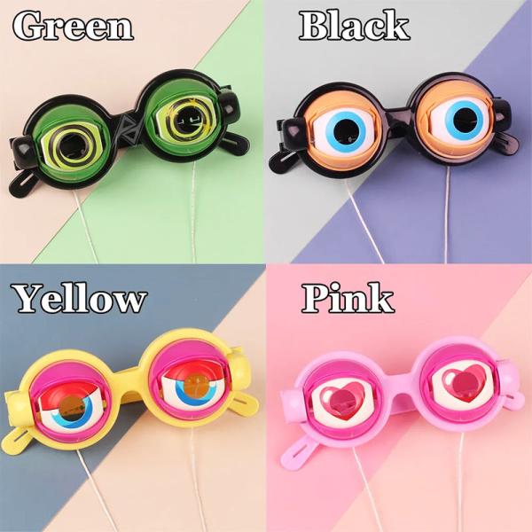 ابزار شوخی مدل عینک دیوانه Crazy Eyes Toy Glasses