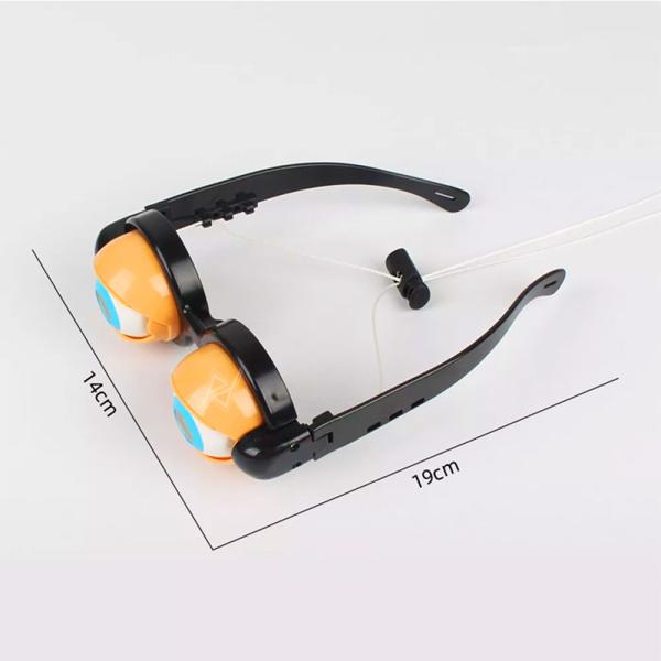 ابزار شوخی مدل عینک دیوانه Crazy Eyes Toy Glasses