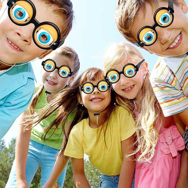 ابزار شوخی مدل عینک دیوانه Crazy Eyes Toy Glasses