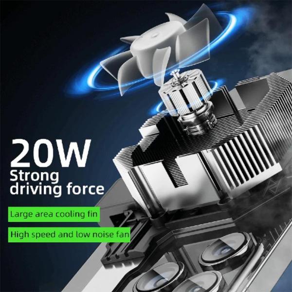 فن خنک کننده مگنتیک گوشی موبایل پیوا PIVA BX7 20W