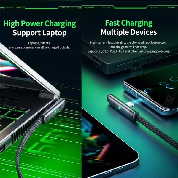 کابل گیمینگ موبایل و آیپد پلکستون Plextone T100