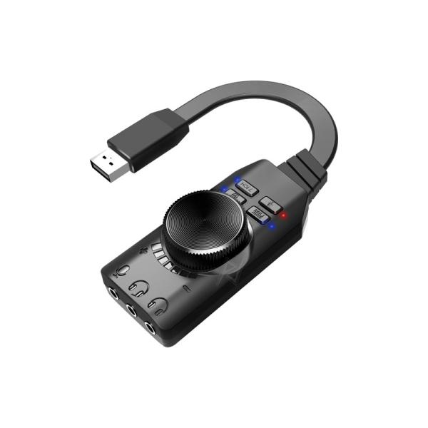 کارت و تقویت کننده صدای گیمینگ 7.1 پلکستون Plextone GS3 II