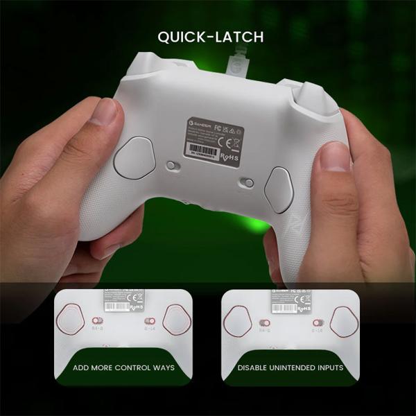دسته بازی سیمی XBox و PC گیمسر Gamesir G7 SE White