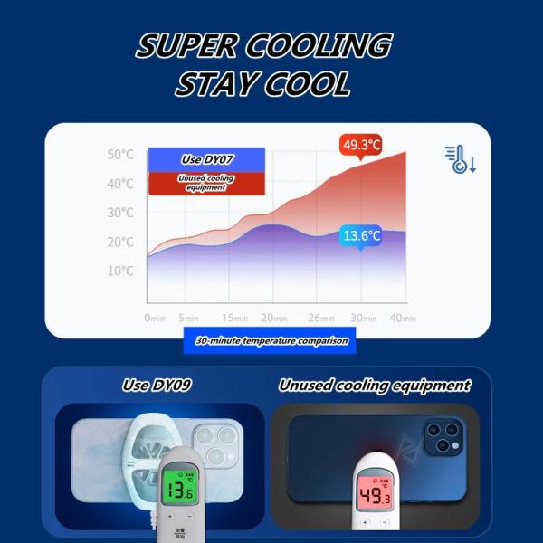 فن خنک کننده پنکه ای گوشی موبایل DY09